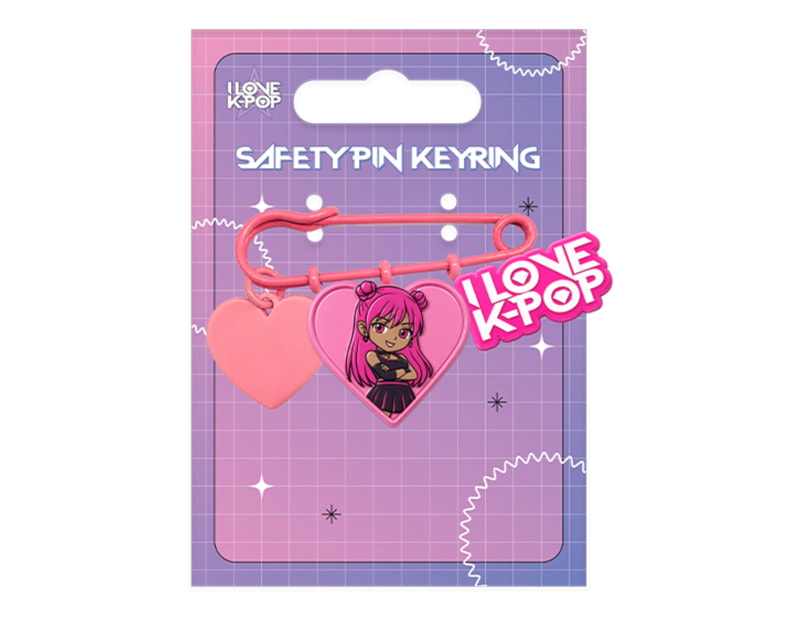 Safety Pin Keyring