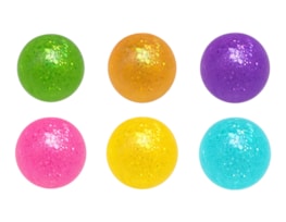 Wholesale Glitter Ball Sugar Filled Squishy CDU