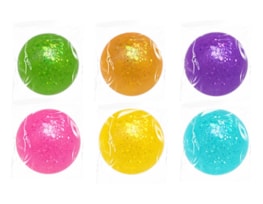 Wholesale Glitter Ball Sugar Filled Squishy CDU Wholesale Glitter Ball Sugar Filled Squishy CDU