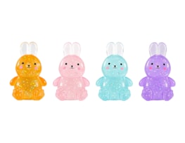 Wholesale Glitter Bunny Sugar Filled Squishy CDU