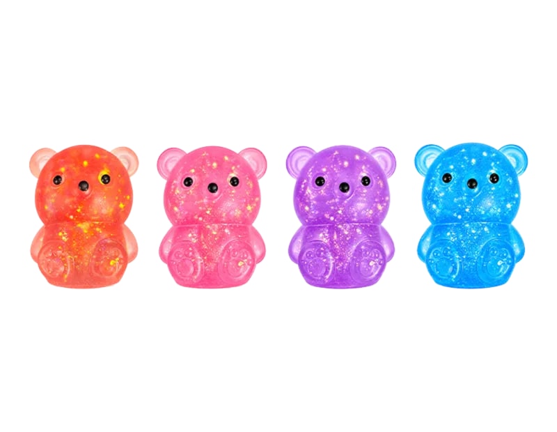 Wholesale Glitter Bear Sugar Filled Squishy CDU Wholesale Glitter Bear Sugar Filled Squishy CDU