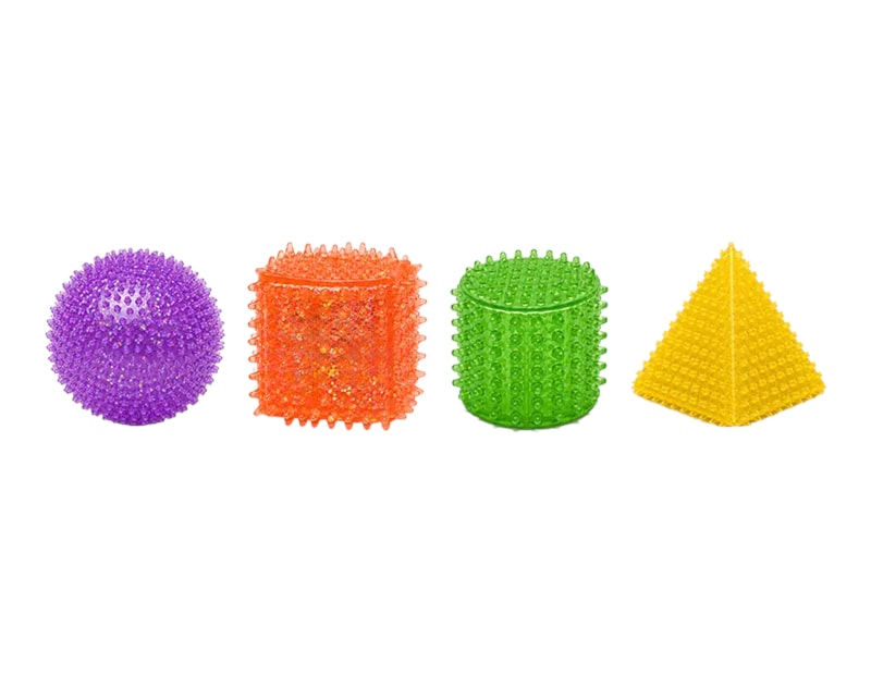 Wholesale Glitter Spikey Shape Sugar Filled Squishy CDU