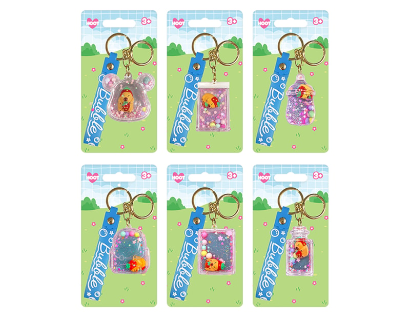 Wholesale Capybara Bubble Keyring CDU Wholesale Capybara Bubble Keyring CDU