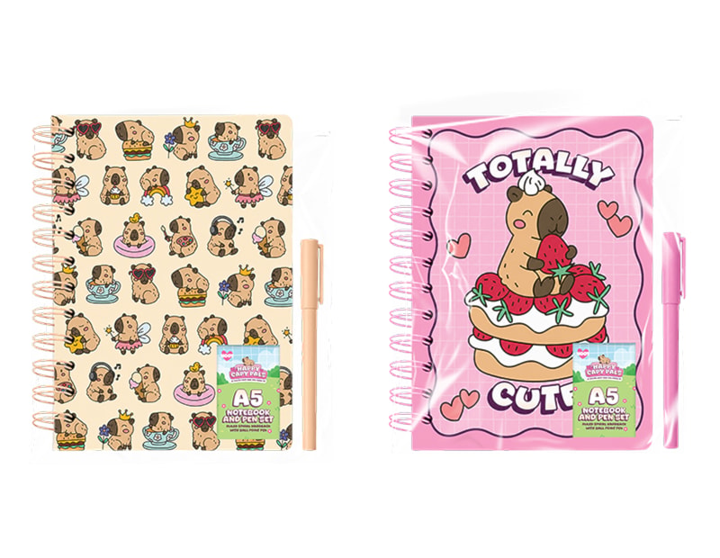 Wholesale Capybara Wiro Notebook & Pen CDU Wholesale Capybara Wiro Notebook & Pen CDU