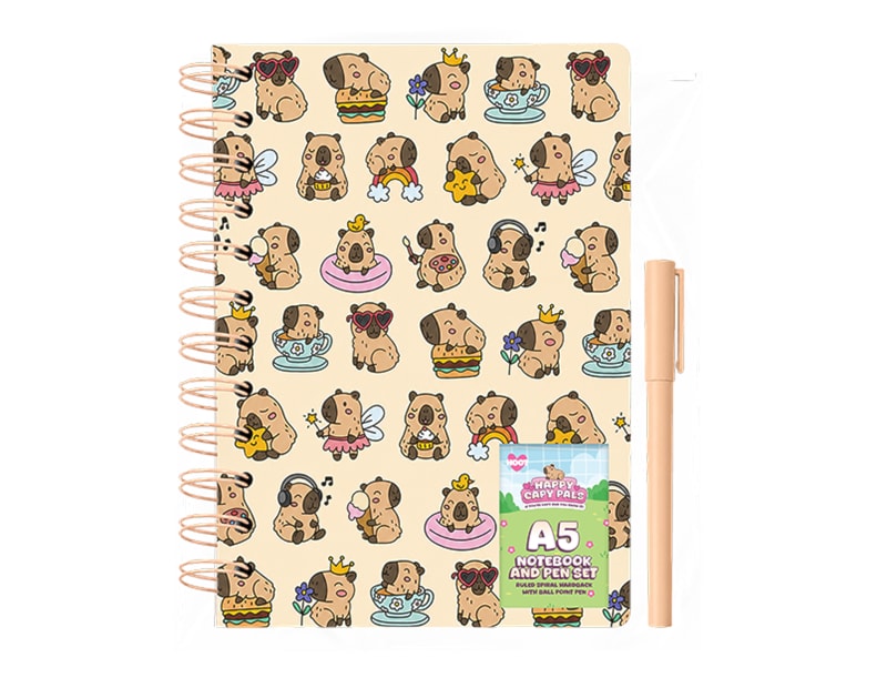 Wholesale Capybara Wiro Notebook & Pen CDU Wholesale Capybara Wiro Notebook & Pen CDU