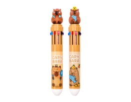 Wholesale Capybara 10 Colour Pen CDU