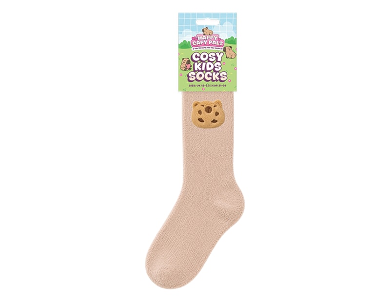 Wholesale Capybara 3D Kids Slipper Socks