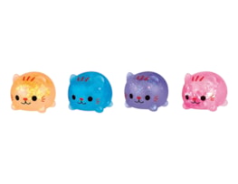 Wholesale Squishy Glitter Cat 4.3x5x3.5 CDU