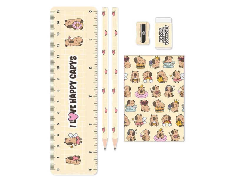 Wholesale Capybara Stationery Set