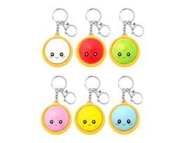 Wholesale LED Pop Up Dumpling Keyring 4cm CDU