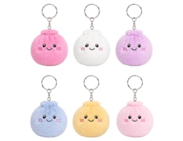 Wholesale Dumpling Plush Keyring 8.5cm CDU