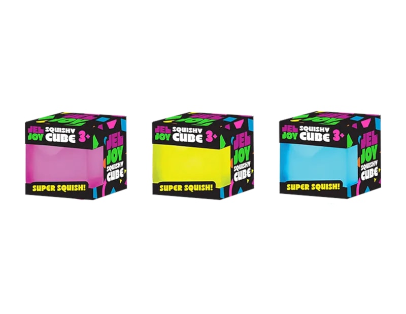 Wholesale Squishy Monochrome Cube 5x5x5cm CDU Wholesale Squishy Monochrome Cube 5x5x5cm CDU