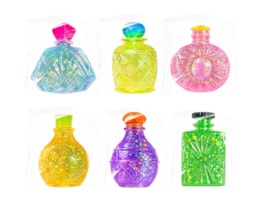 Wholesale Glitter Cosmetic Bottles Sugar Filled Squishy CDU Wholesale Glitter Cosmetic Bottles Sugar Filled Squishy CDU