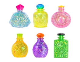 Wholesale Glitter Cosmetic Bottles Sugar Filled Squishy CDU Wholesale Glitter Cosmetic Bottles Sugar Filled Squishy CDU