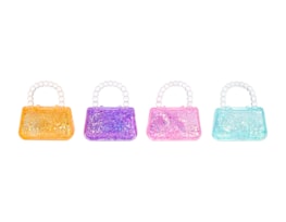 Wholesale Glitter Handbag Sugar Filled Squishy CDU