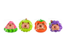 Bulk Buy Animal PU Fruit Squeezy 9cm CDU