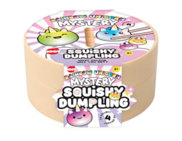 Wholesale Squishy Rainbow Unicorn Dumpling 8.5cm CDU