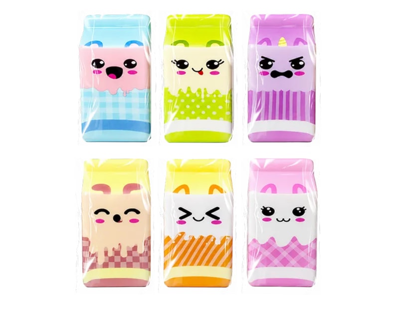 Wholesale Milk Carton PU Squeezy 11cm CDU