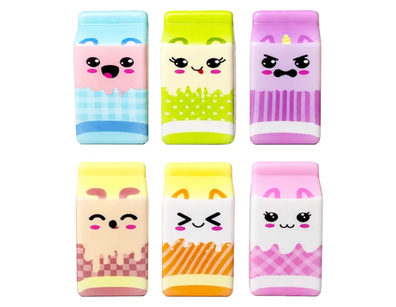 Wholesale Milk Carton PU Squeezy 11cm CDU