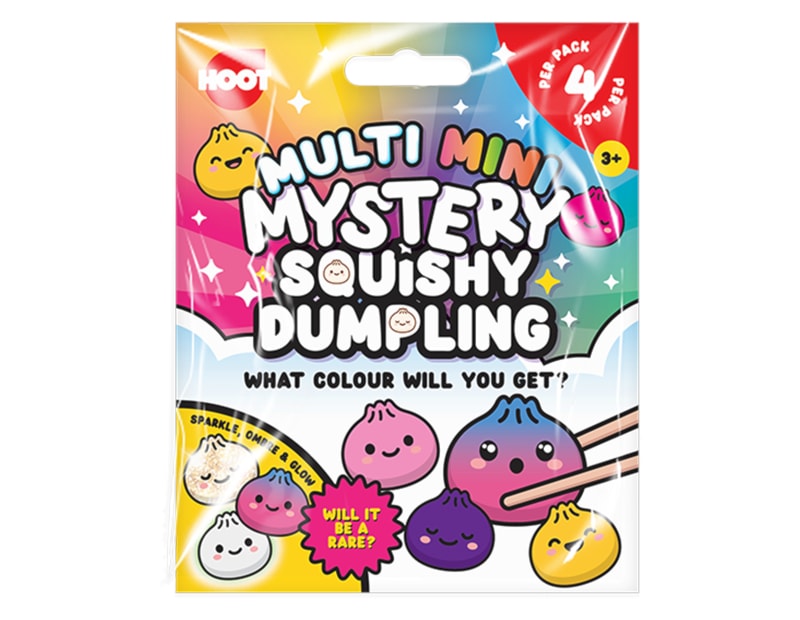 Wholesale Mystery Bag Mini Dumplings 4pk CDU Wholesale Mystery Bag Mini Dumplings 4pk CDU