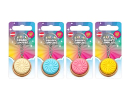 Wholesale Dumpling Light Up Key Ring CDU