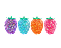 Wholesale Glitter Grape Sugar Filled Squishy CDU