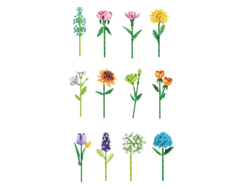 Wholesale Flower Building Blocks Series 3 CDU