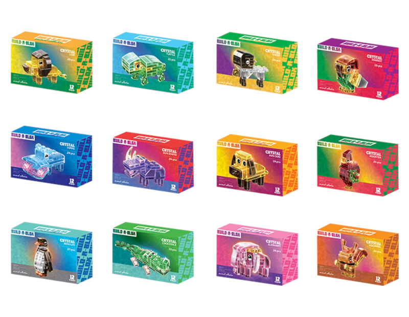 Wholesale Crystal Animal Building Blocks CDU