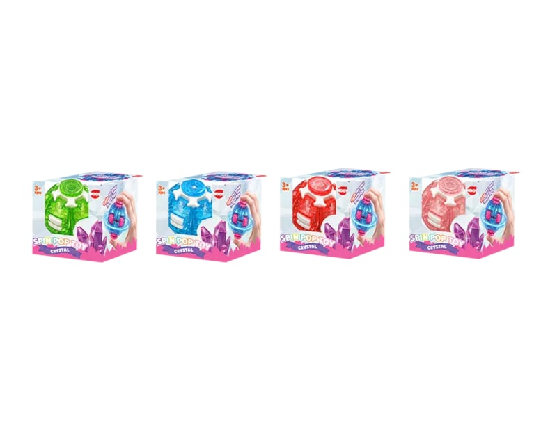 Wholesale Crystal Fidget Ball CDU Bulk buy Crystal Fidget Ball CDU