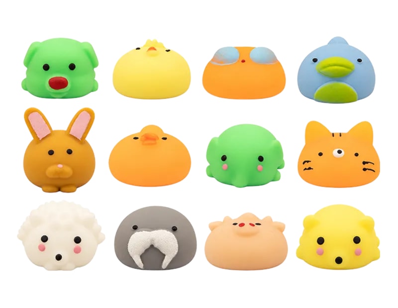 Wholesale Kawaii Krew Mochi Squishy Animal CDU