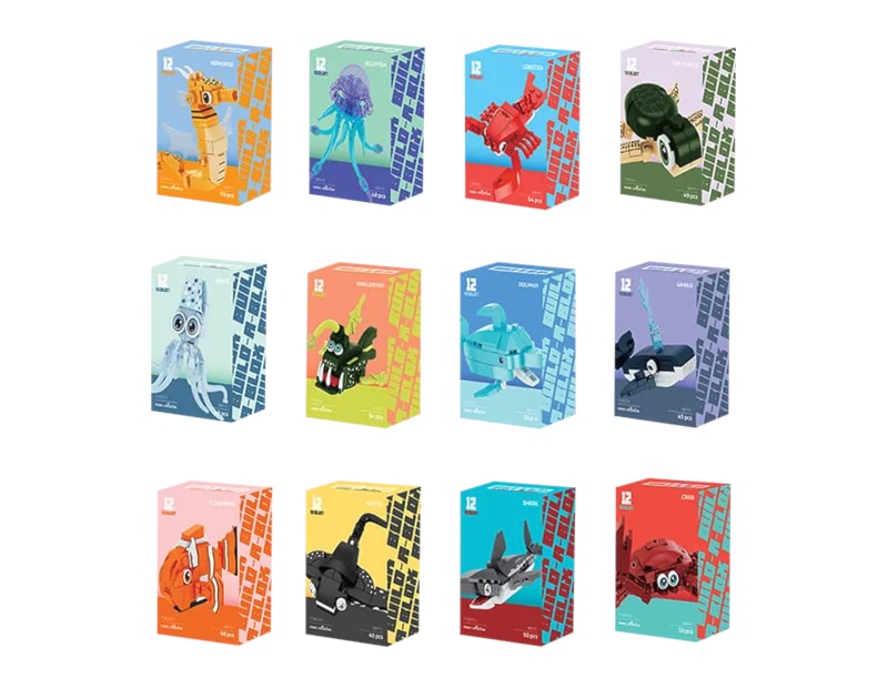 Wholesale Sea Animal Building Blocks CDU