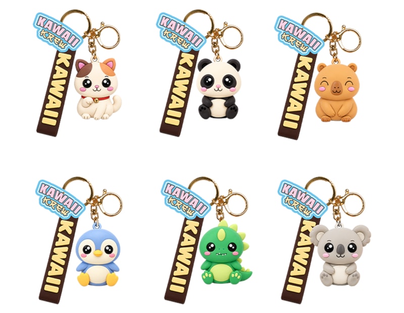Kawaii Krew Tag Keyring CDU
