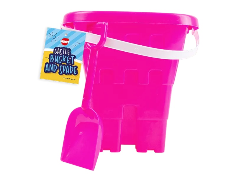 Wholesale Square Castle Bucket & Spade Sets