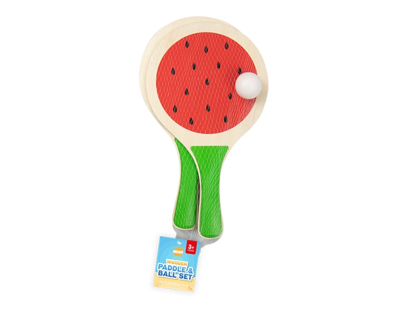 Wholesale Wooden Paddle & Ball Sets