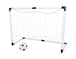 Wholesale Football Goal set with pump and ball | Gem imports Ltd. Wholesale Football Goal set with pump and ball | Gem imports Ltd.