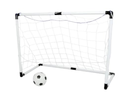 Wholesale Football Goal set with pump and ball | Gem imports Ltd. Wholesale Football Goal set with pump and ball | Gem imports Ltd.