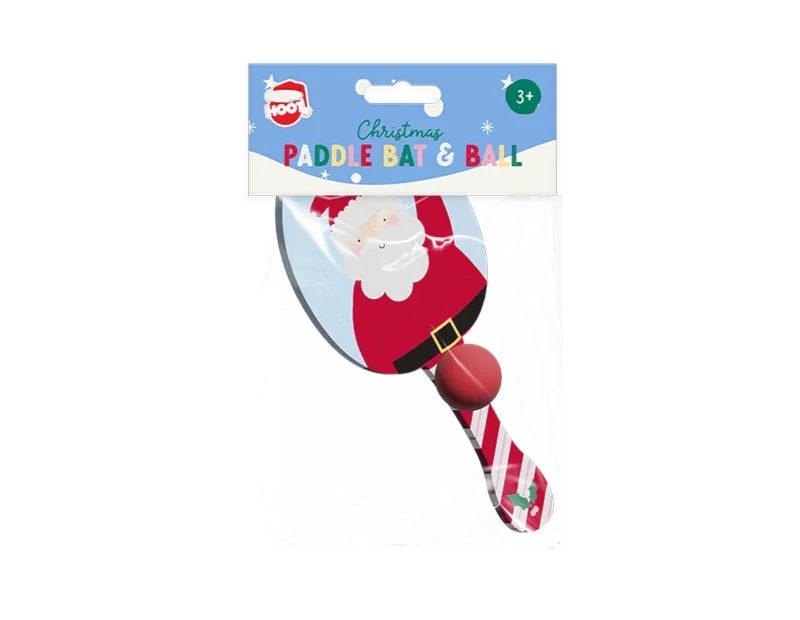 Wholesale Christmas Paddle Bat & Ball Wholesale Christmas Paddle Bat & Ball
