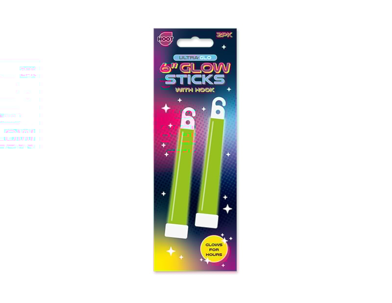 Wholesale 6" Glow stick 2pk Wholesale 6" Glow stick 2pk