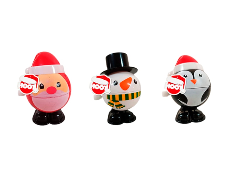 Wholesale Christmas Wind Up Jumping Toy | Bulk Buy Christmas Toys Wholesale Stocking Fillers