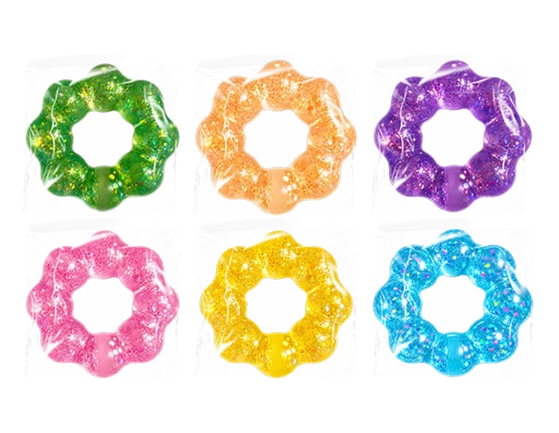 Wholesale Glitter Bracelet Sugar Filled Squishy CDU Wholesale Glitter Bracelet Sugar Filled Squishy CDU