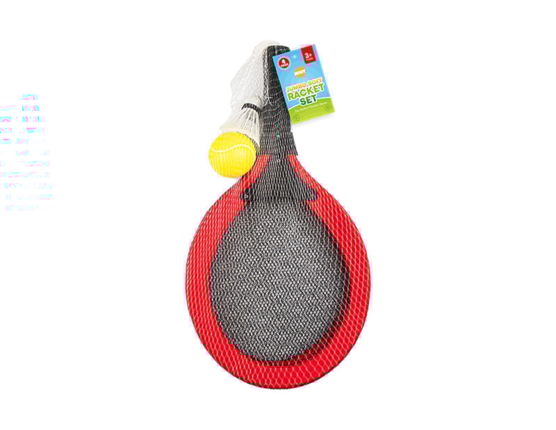 Wholesale Jumbo Soft Racket Set Wholesale Jumbo Red Soft Racket Set