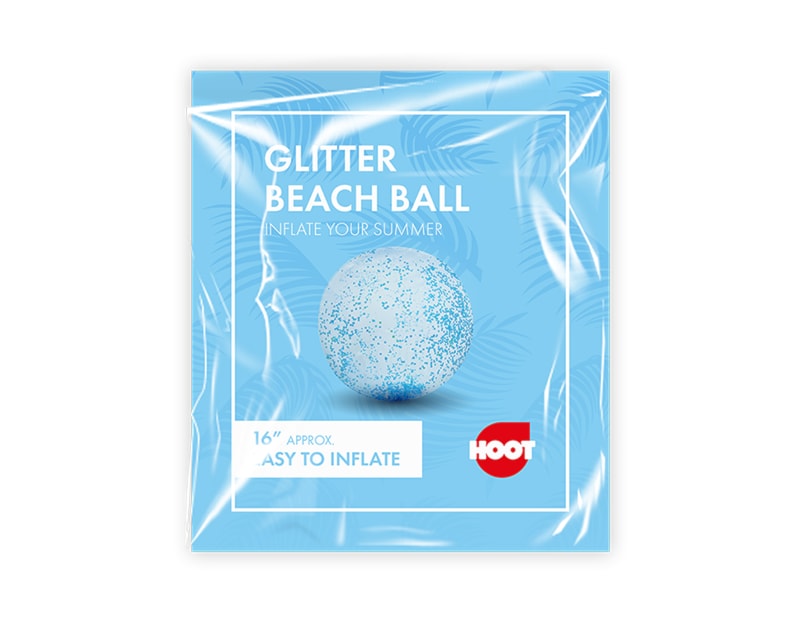 Wholesale Inflatable Glitter Beach Ball 16" Wholesale Inflatable Glitter Beach Ball 16"