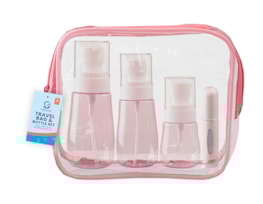 Wholesale Travel Bag and Bottle Set 5pc Wholesale Travel Bag and Bottle Set 5pc