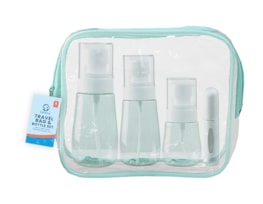 Wholesale Travel Bag and Bottle Set 5pc Wholesale Travel Bag and Bottle Set 5pc