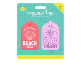 Wholesale Trend PU Leather Luggage Tags 2pk Wholesale Trend PU Leather Luggage Tags 2pk