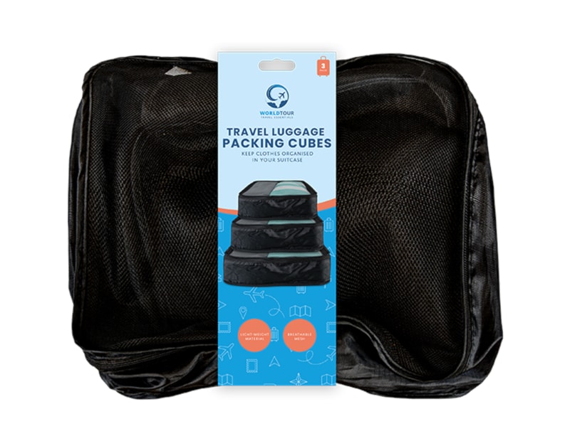 Wholesale Travel Luggage Packing Cubes 3pk Wholesale Travel Luggage Packing Cubes 3pk