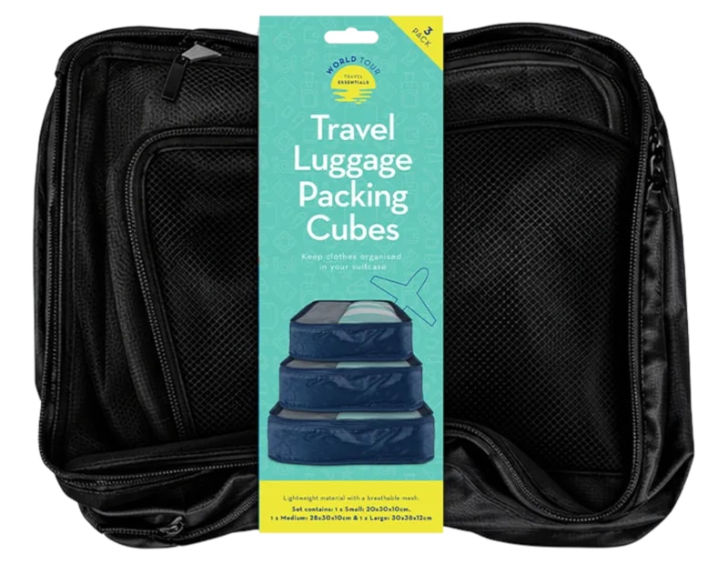 Wholesale Travel Luggage Packing Cubes 3pk Wholesale Travel Luggage Packing Cubes 3pk