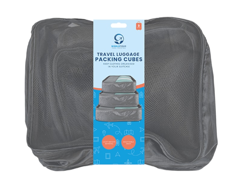 Wholesale Travel Luggage Packing Cubes 3pk Wholesale Travel Luggage Packing Cubes 3pk