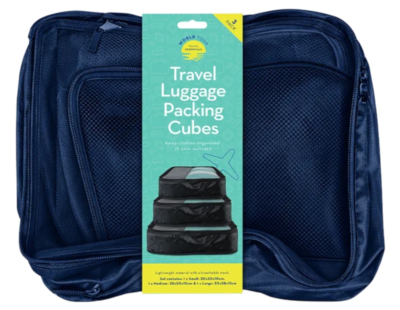 Wholesale Travel Luggage Packing Cubes 3pk Wholesale Travel Luggage Packing Cubes 3pk