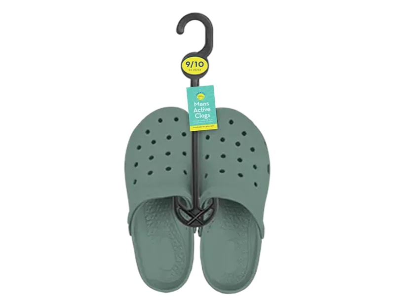 Wholesale Mens Active Clogs - Assorted Sizes Wholesale Mens Active Clogs - Assorted Sizes